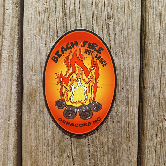 Beach Fire Sticker